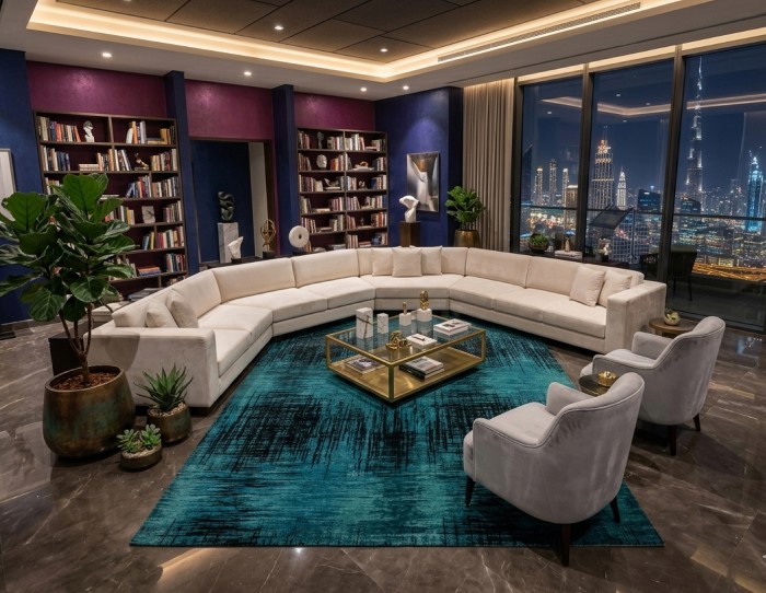 Abstract carpets